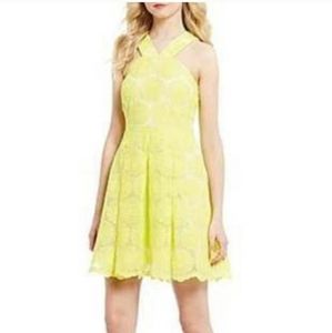 CREMIEUX Natalie dress with daisy pattern